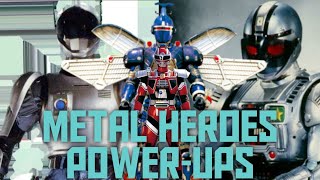 Metal Heroes PowerUps Jiban Blue Swat Exceedraft and BFighter MOST VIEWED VIDEO [upl. by Danais]