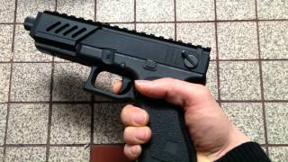 Test NiMhLiPo AEP Cyma CM030 Glock 18C [upl. by Nibroc]