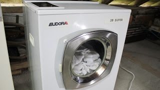 Waschmaschine Eudora 39 Super Boilwash 95Â°C [upl. by Anelrad]