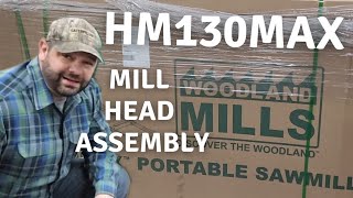 41 Woodland Mills HM130MAX  Sawmill Head Assembly [upl. by Melise]