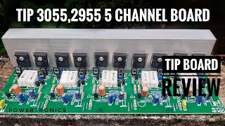 5 channel Amplifier board powertronicsreviewSJ Tech world [upl. by Aisatsana]