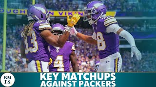 The 5 key matchups that will decide VikingsPackers [upl. by Mcdowell]