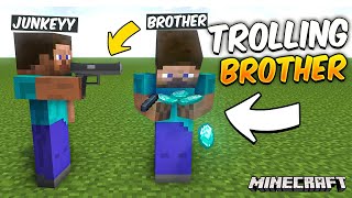 I Trolled my Brother AGAIN in Minecraft [upl. by Amek]