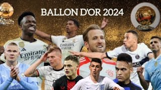 Le Top 10 des favoris du Ballon d’Or 2024 [upl. by Suirradal897]