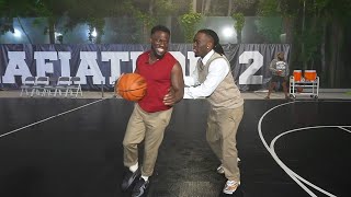 Kevin Hart vs Kai Cenat 1v1 Basketball [upl. by Geof53]