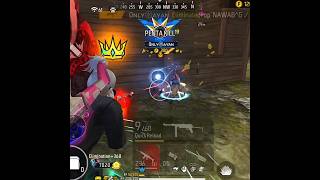 Dont touch my subscribers 🤠 freefire viral short revengeff 1vs4 [upl. by Notserc]