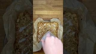 Bake flapjacks with meflapjacks flapjackrecipe appleflapjack baking fallrecipes apples apple [upl. by Rotsen]