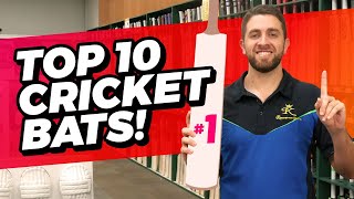 TOP 10 CRICKET BATS  20232024 [upl. by Noremak]