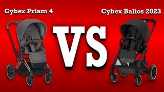 Cybex Priam 4 2023 vs Cybex Balios S Lux 2023 [upl. by Zipnick]