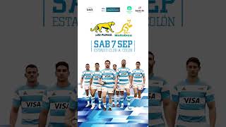 Los Pumas vs Wallabies en Santa Fe [upl. by Wahl797]