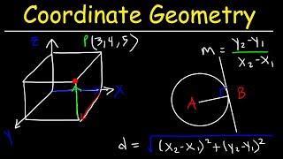 Coordinate Geometry Basic Introduction Practice Problems [upl. by Weldon]