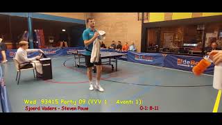 Wed 93415 Partij 09 Sjoerd Vaders  Steven Pouw 32 [upl. by Nawud479]