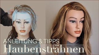 STRÄHNEN mit der KAPPE 💛 Diese einfache Technik trauen sich die meisten zu DIY Anleitung amp Tipps [upl. by Orland]