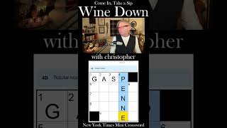 The Monday Mini Crossword😅 Come in Take a Sip amp Wine Down Lets Solve This Together 🍷 shorts [upl. by Deanna563]