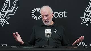 202324 San Antonio Spurs Season  Gregg Popovich PostGame Interview 11302023 [upl. by Picardi76]