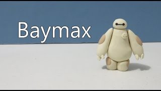 How to make Baymax with plasticine Big Hero 6  Baymax de plastilina [upl. by Ennaj]