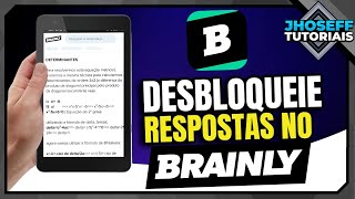 Como DESBLOQUEAR RESPOSTAS DO BRAINLY  Atualizado [upl. by Potash643]