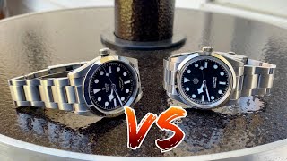 Tudor Black Bay 36 vs San Martin SN021 [upl. by Eartha]