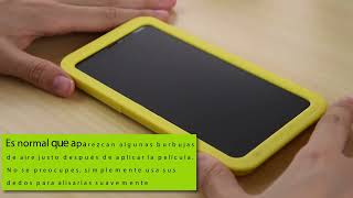 Video de instalación de protector de pantalla para iPhone 15 [upl. by Lexi861]