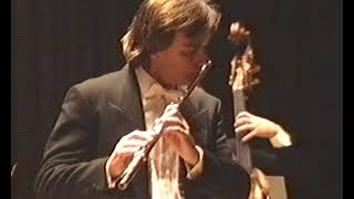 ANDREA GRIMINELLI PLAYS MERCADANTES FLUTE CONCERTO IN E MINOR OP57 RONDO RUSSO TOUR 1992 [upl. by Nnalatsyrc]