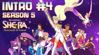 SheRa and the Princesses of Power  Season 5 NEW INTRO 4 English [upl. by Anam]