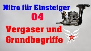 RC Nitro Motor und Vergaser  Grundbegriffe zur Einstellung Infos Stock Settings  Darconizer RC [upl. by Yrffoeg474]