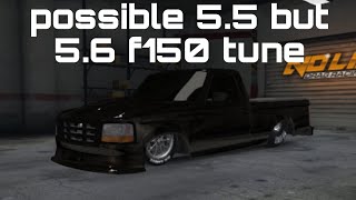 No Limit 20 V187 55 Possible but 56 f150 Tune [upl. by Adrahc597]