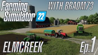 Farming Simulator 22  Lets Play Episode 1 Getting Started [upl. by Geis]