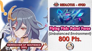 Honkai Impact 3rd Ex Abyss RedLotus 490D V77  Flying Fish Unbalanced Enviroment  HoSSS0 [upl. by Albina]