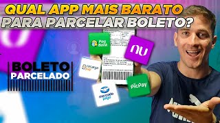 Qual o APP MAIS BARATO para PARCELAR BOLETOS [upl. by Yetac]