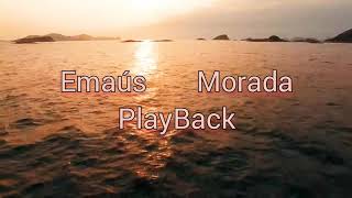 Emaús  Morada  PlayBack  Letra [upl. by Cohl]