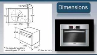 Achat Four HBC36D753 avec Bosch Belgique [upl. by Ahsenod]