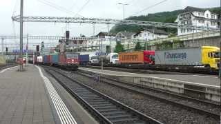 ► Bahnverkehr 260612 Thun  Frutigen [upl. by Oizirbaf]