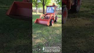 1615 Kubota Tractor Tools amp Household  Lot 1 Kubota B7500 Diesel Tractor [upl. by Nylekoorb]