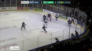 Maine Mariners vs Worcester Railers highlights  112024 [upl. by Amarillis]