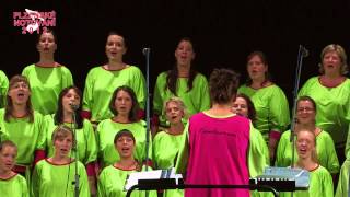 Choir  The Lion Sleeps Tonight  Stazka Solcova arrangement conductor Canticorum Pilsen 2012 [upl. by Anma]