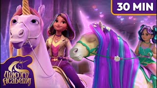 The MOST MAGICAL MOMENTS from Unicorn Academy 🪄🦄  Cartoons for Kids [upl. by Kravits]