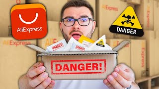 Jai acheté des GADGETS quotINTERDITquot SUR ALIEXPRESS  Unboxing [upl. by Breger474]