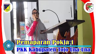 Pemaparan Penghayatan dan Pengamalan Pancasila dan Gotong Royong Oleh Pokja 1 PKK Kab Tojo UnaUna [upl. by Nalrah]