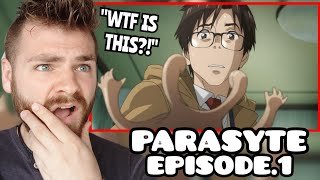 WHAT THE F IS THIS  Parasyte The Maxim Episode 1  New Anime Fan  REACTION [upl. by Sisak]