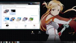 Windows 7 Sword art Online  Theme Pack  Preview  DOWNLOAD  HD [upl. by Yht]