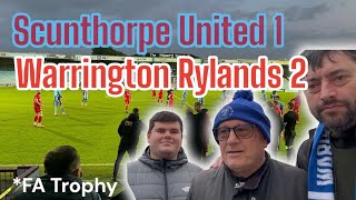 Scunthorpe United 12 Warrington Rylands [upl. by Litnahc]