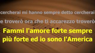 Lamerica  Gianna Nannini  Karaoke [upl. by Eat]