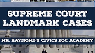 Landmark Supreme Court Cases 311 [upl. by Libnah]