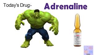 AdrenalineEmergency drugMedicine basics simplified [upl. by Anitra841]