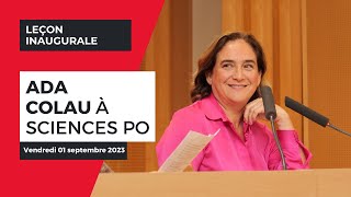 Leçon inaugurale dAda Colau  rentrée 2023 [upl. by Candide]