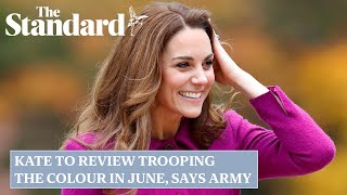 Kate to carry out her first major engagement since surgery when she reviews Trooping the Colour [upl. by Pros942]