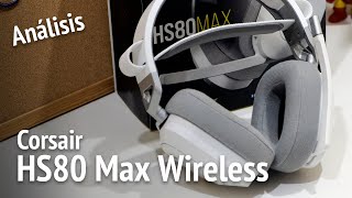 Análisis Corsair HS80 Max Wireless review [upl. by Uphemia]