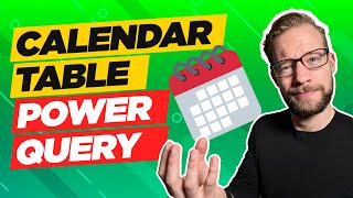 Create Date Table or Calendar in Power Query M Complete Guide [upl. by Cagle]