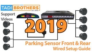 Backup Parking Sensors Setup guide for 2010 through 2019 Models [upl. by Neyrb]